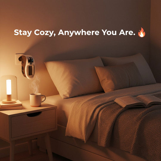 Portable Heater - Adjustable Temperature - Compact Size