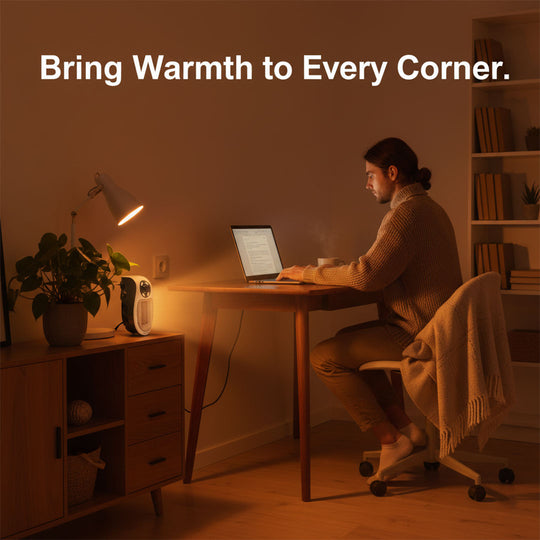 Portable Heater - Adjustable Temperature - Compact Size
