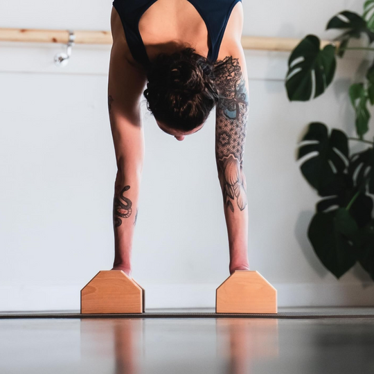 Sturdy Three Push-Up Stands for Calisthenics