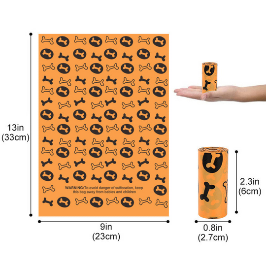 Eco-friendly Poop Bags with Convenient Dispenser