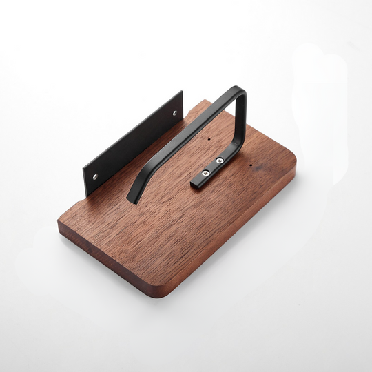 Wood Storage Towel Roll and Toilet Paper Holder