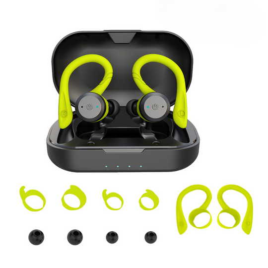 Waterproof Wireless Sport Earbuds – 20 Hours Playtime | Bluetooth 5.0, IPX7 for Swimming & Fitness