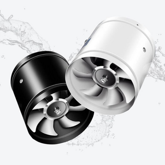 Powerful Quiet Exhaust Fan – Enhance Air Quality and Eliminate Smoke and Odors for Kitchen and Office