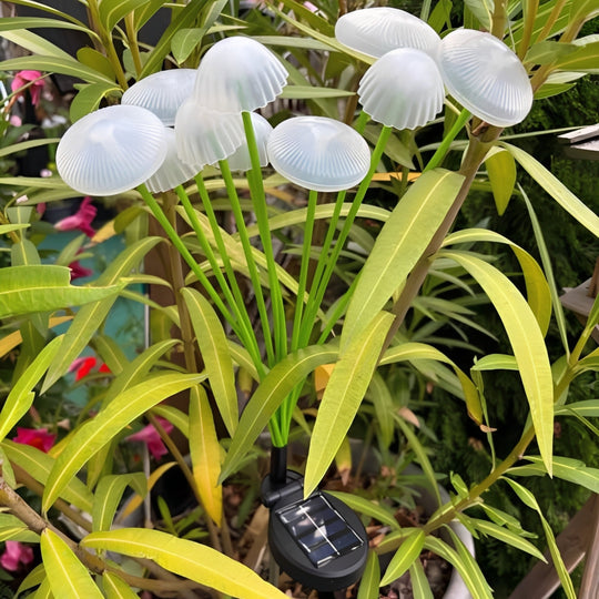 Solar Garden Light with Jellyfish Design and Colour Changing LEDs