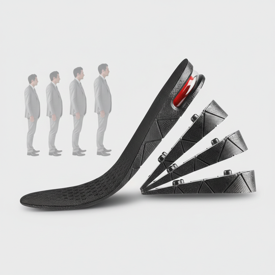 Height Increase Insoles - Adjustable Layers - Shoe Insert