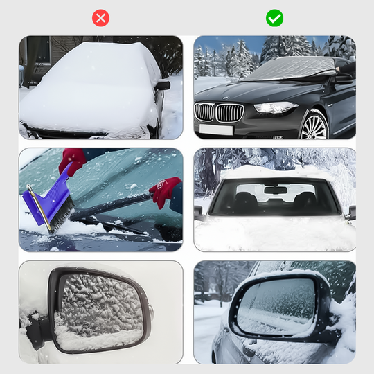 Windshield Cover - Magnetic Design - Outdoor Protection