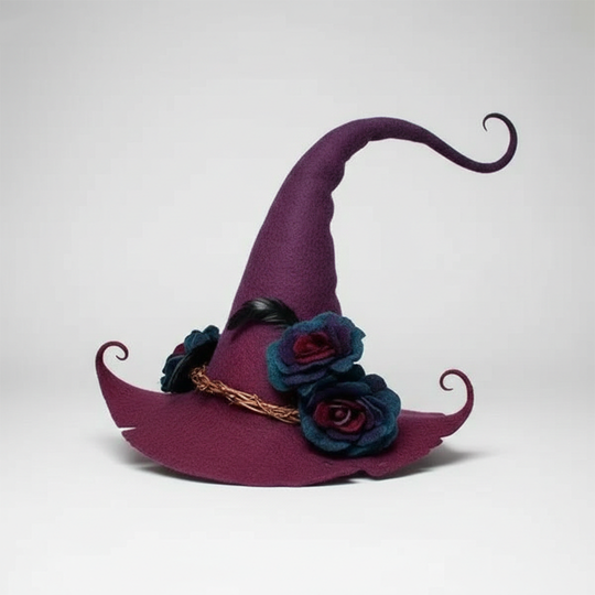 Witch Hat - Felt Costume - Halloween Party