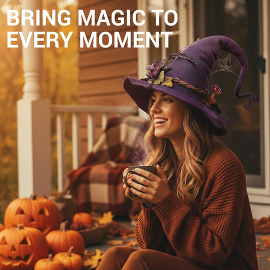 Witch Hat - Felt Costume - Halloween Party
