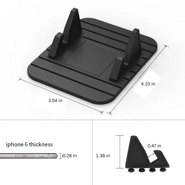 Non-Slip Phone Holder for Car and Home