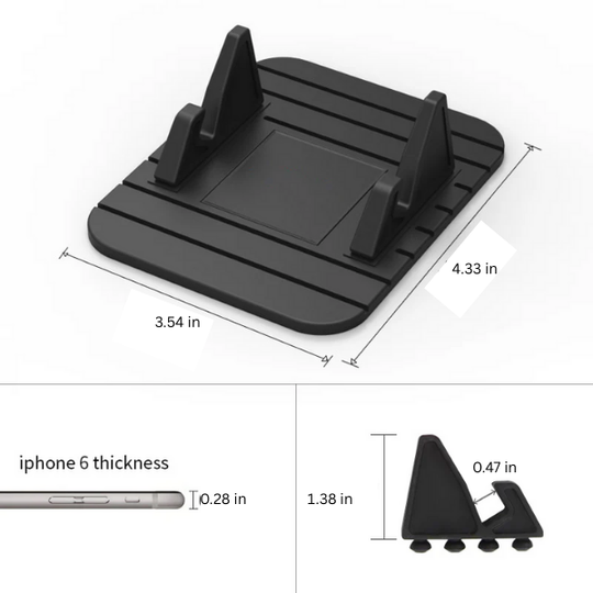 Non-Slip Phone Holder for Car and Home