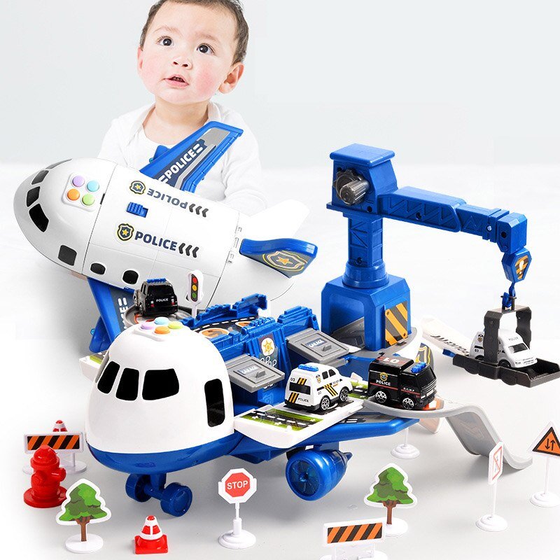 Adventure Airplane & Vehicle Toy Set | Durable, Non-Toxic & Educational Play for Kids