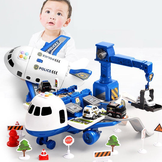 Adventure Airplane & Vehicle Toy Set | Durable, Non-Toxic & Educational Play for Kids