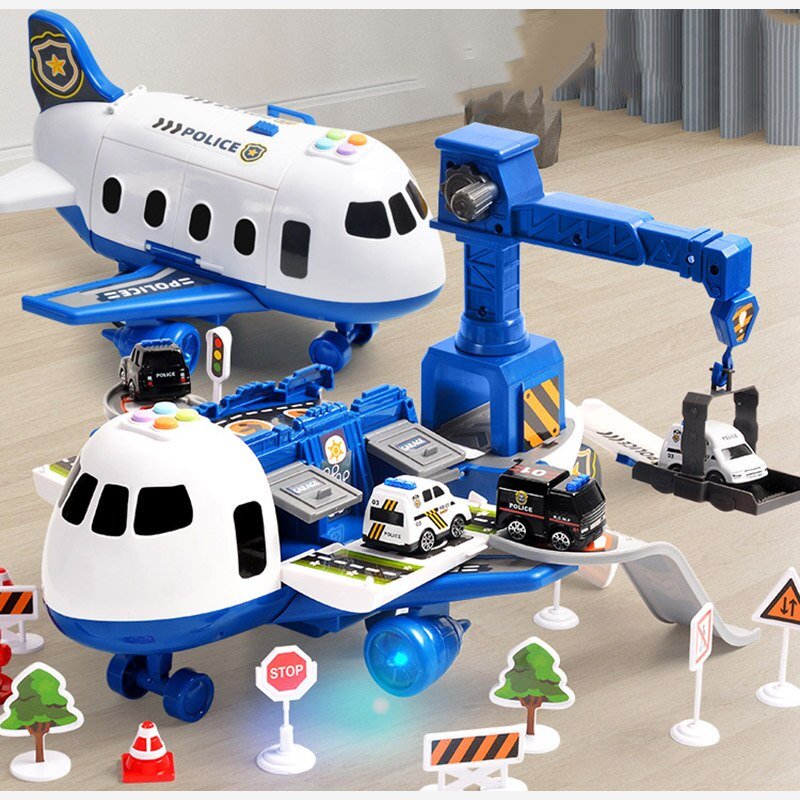 Adventure Airplane & Vehicle Toy Set | Durable, Non-Toxic & Educational Play for Kids