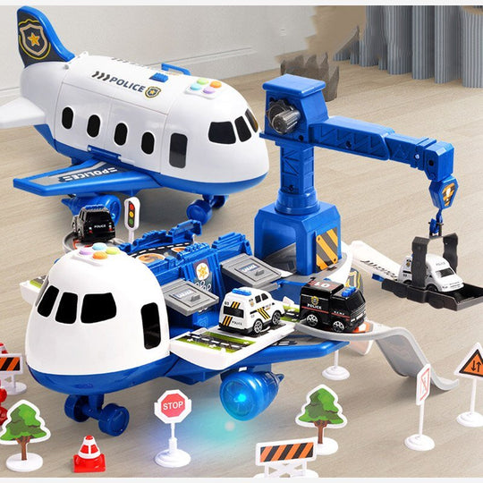 Adventure Airplane & Vehicle Toy Set | Durable, Non-Toxic & Educational Play for Kids