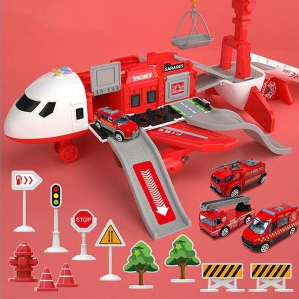Adventure Airplane & Vehicle Toy Set | Durable, Non-Toxic & Educational Play for Kids