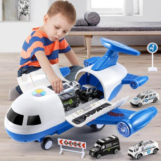 Adventure Airplane & Vehicle Toy Set | Durable, Non-Toxic & Educational Play for Kids