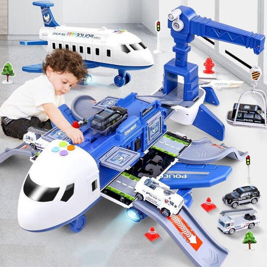 Adventure Airplane & Vehicle Toy Set | Durable, Non-Toxic & Educational Play for Kids