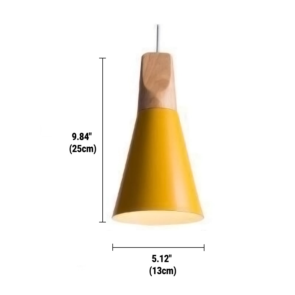 Minimalistic Wooden Pendant Light