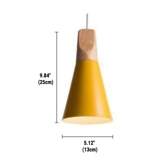 Minimalistic Wooden Pendant Light