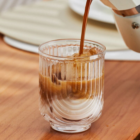Ice Latte Glass Coffee Mug