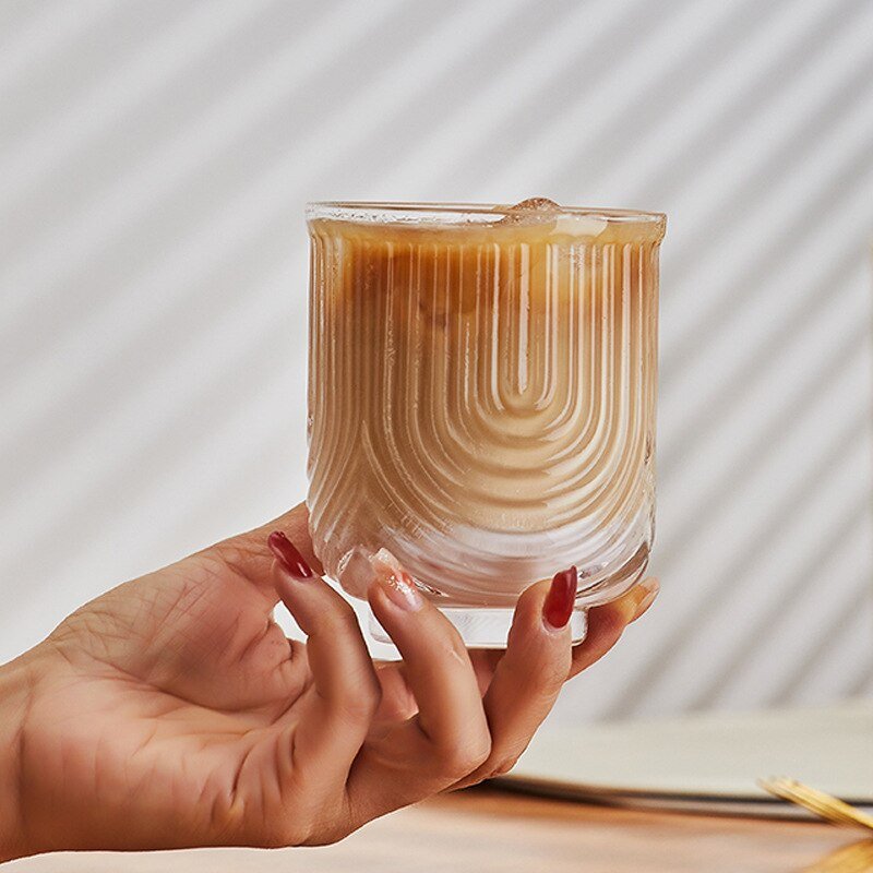 Ice Latte Glass Coffee Mug