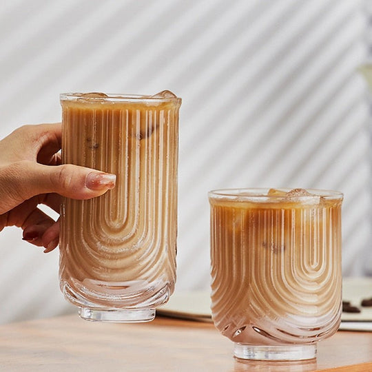 Ice Latte Glass Coffee Mug