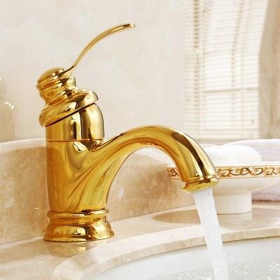 Antique Brass Bathroom Faucet Sink Mixer Tap