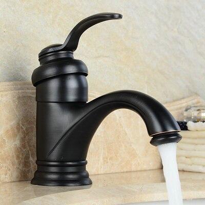 Antique Brass Bathroom Faucet Sink Mixer Tap