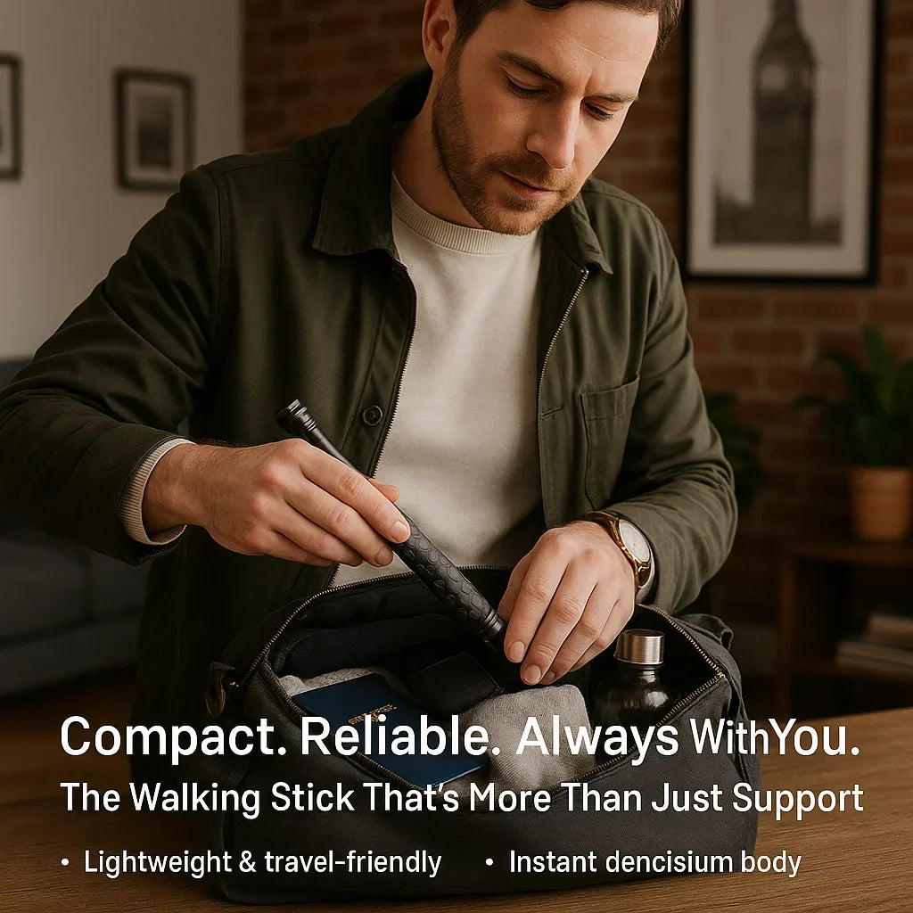 Self-Defense Walking Stick for Hiking and Urban Safety
