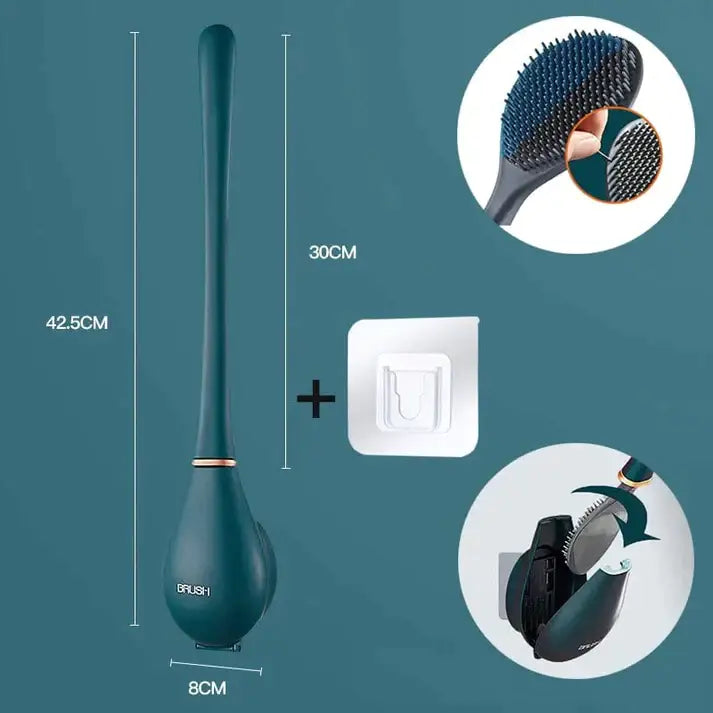 Elegant and Hygienic Silicone Toilet Brush - SmartBrush