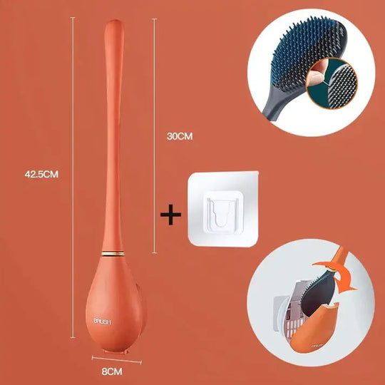 Elegant and Hygienic Silicone Toilet Brush - SmartBrush