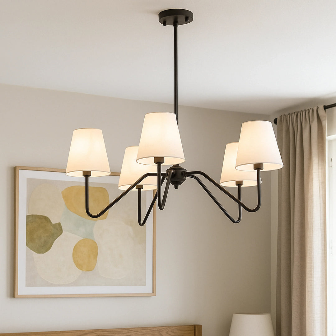 Chandelier - Silk Design - LED Light - Luvonic