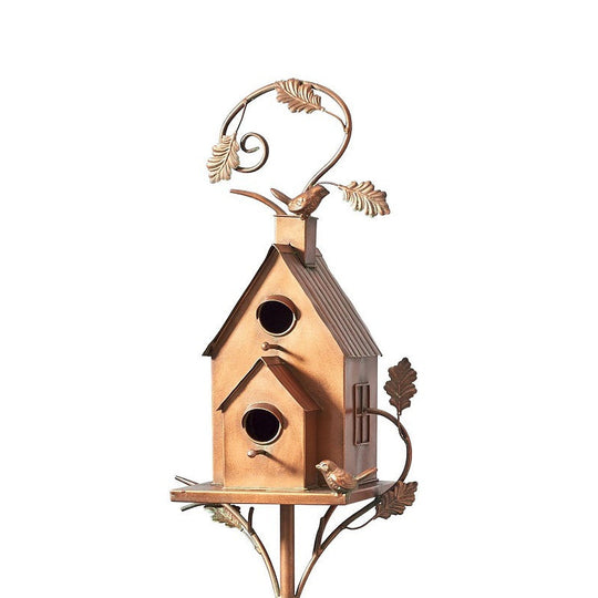 Garden Birdhouse Stakes