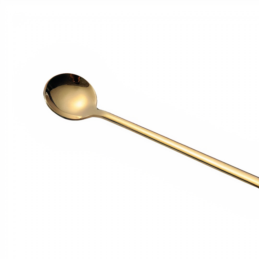 Trendy Espresso & Dessert Spoon Set - 4 Pieces