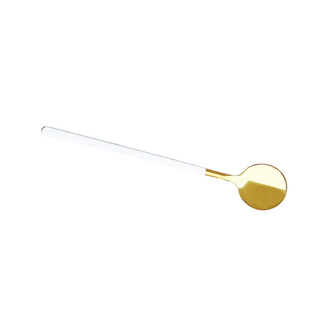 Trendy Espresso & Dessert Spoon Set - 4 Pieces