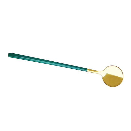 Trendy Espresso & Dessert Spoon Set - 4 Pieces