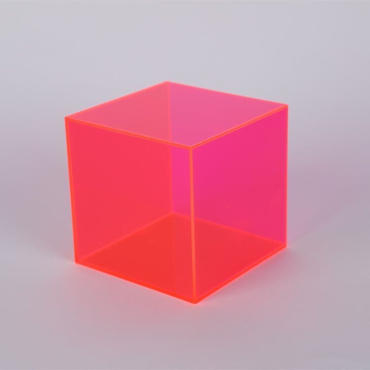 Colourful Acrylic Storage Box - Transparent Display Box