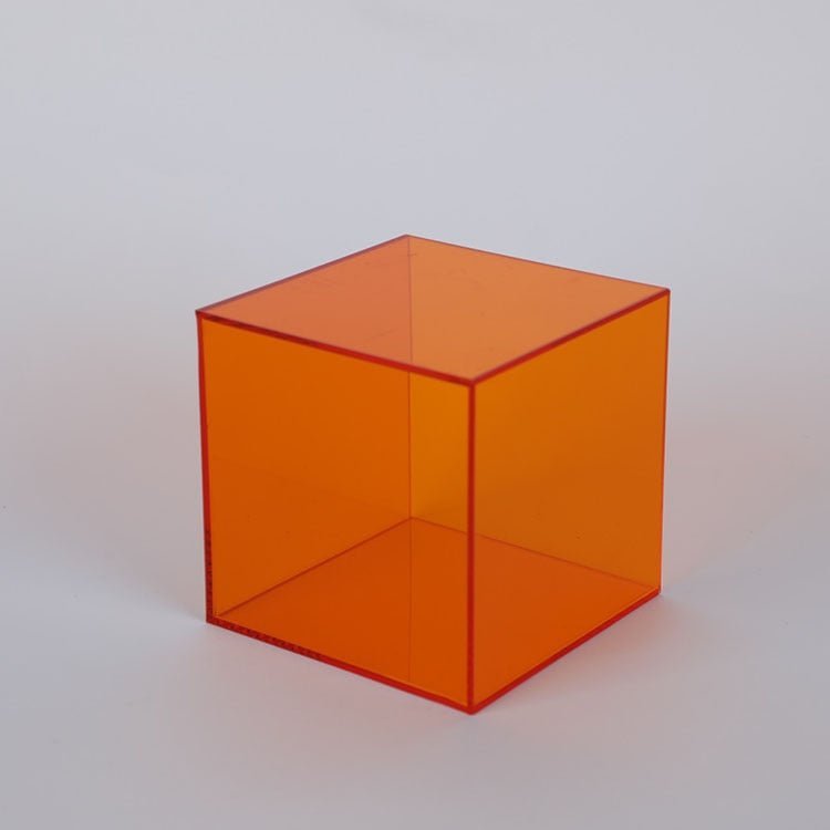 Colourful Acrylic Storage Box - Transparent Display Box