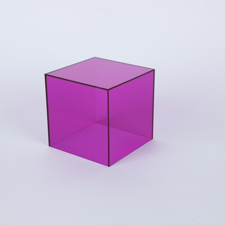 Colourful Acrylic Storage Box - Transparent Display Box