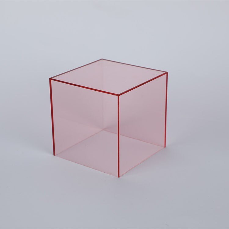 Colourful Acrylic Storage Box - Transparent Display Box