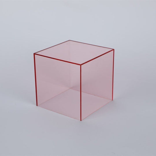 Colourful Acrylic Storage Box - Transparent Display Box