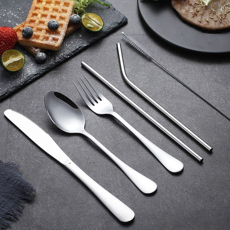 Portable Cutlery Set with Case