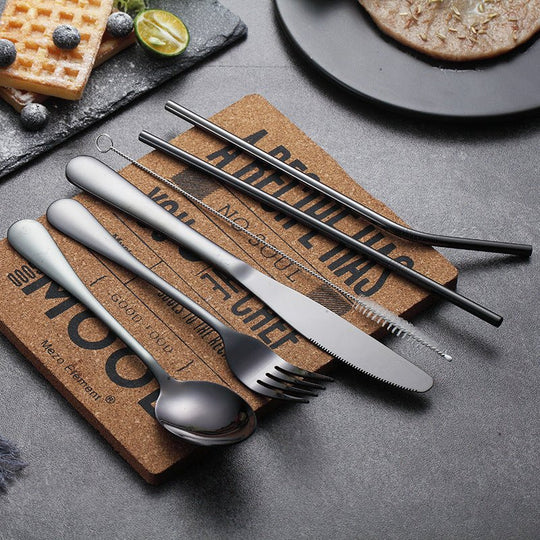 Portable Cutlery Set with Case