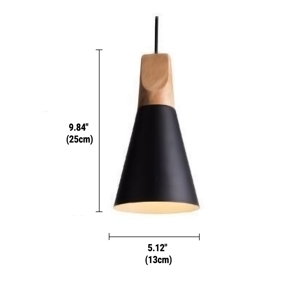 Minimalistic Wooden Pendant Light