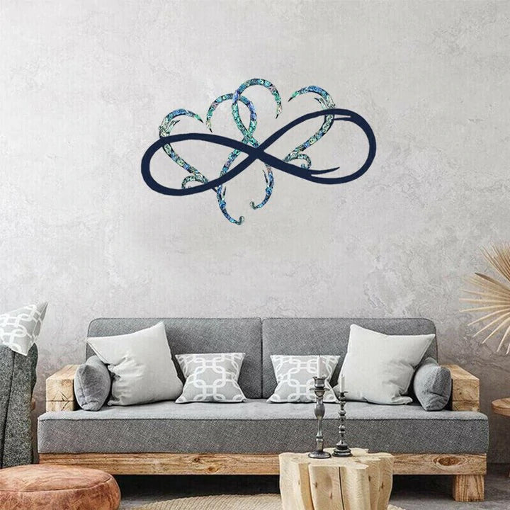 Heart Infinity - Steel Wall Decoration Metal Wall Art