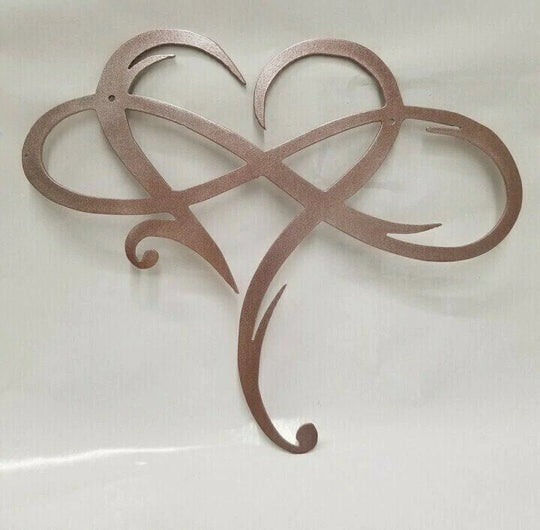 Heart Infinity - Steel Wall Decoration Metal Wall Art