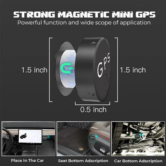 MicroMag Tracker | Mini Magnetic GPS Tracking Device