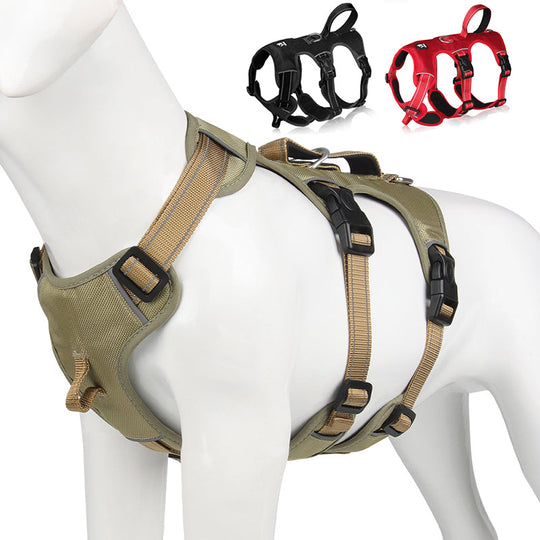 Reflective Anti-Pull Dog Harness with Gripguard
