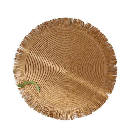 ThermoLuxe Round Braided Placemats