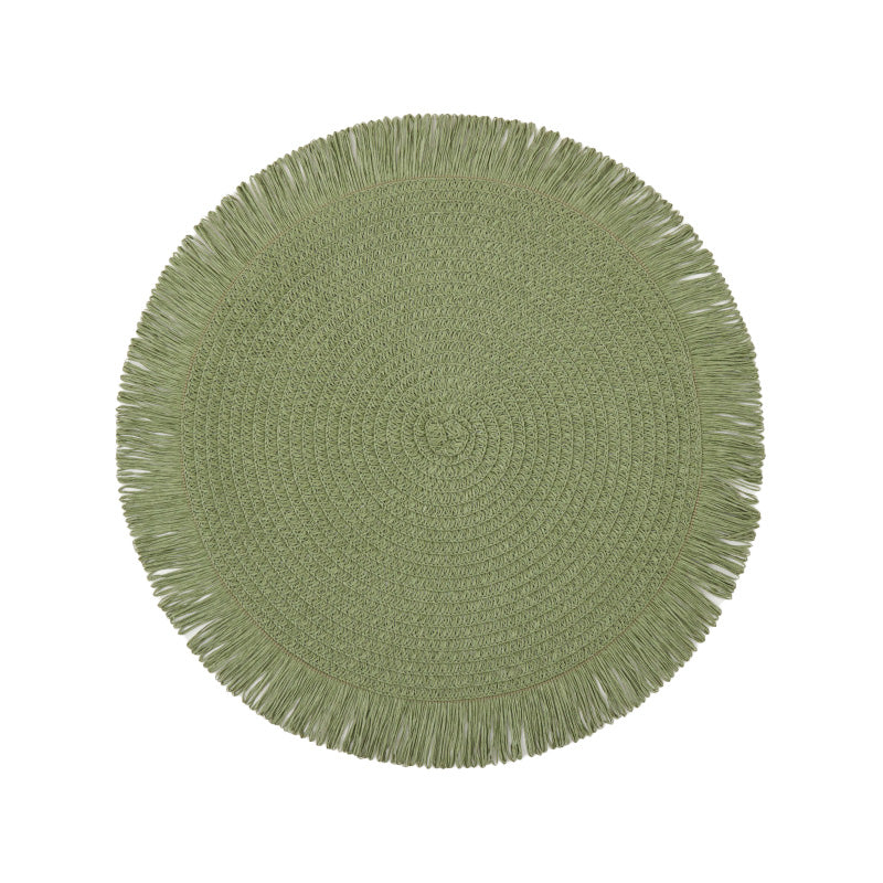 ThermoLuxe Round Braided Placemats